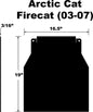 Snowflap  Arctic Cat Firecat/Sabercat 03 07