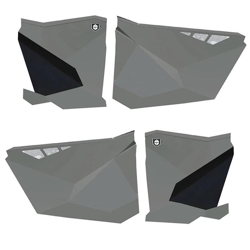 Traditional Doors Titanium Matte Metallic