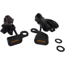 Load image into Gallery viewer, DRAG LED FRONT MINI SIGNALS /MARKER LIGHTS HARLEY DAVIDSON MODELS - The Speed Shop Canada
