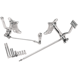 DRAG FORWARD CONTROLS CHROME 87-03 SPORTSTER 883/1200 - NO PEGS - The Speed Shop Canada