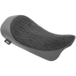 DRAG SOLO SEAT DIAMOND STITCH SUEDE HARLEY DAVIDSON BAGGERS 08-23 - The Speed Shop Canada