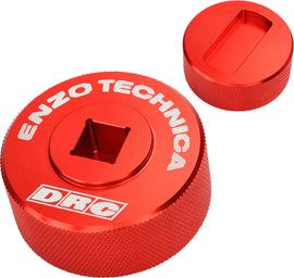 DRC Base Valve Wrench for Showa Aos 634-7003 motorcycle suspension tools, showcasing the metal wrench with ergonomic grip