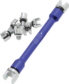 Blue DRC Pro Spoke Wrench with 5.6mm-7.0mm size for bicycle wheel spokes, designed for precise wheel maintenance and repair.