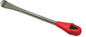 DRC Pro Spoon Tire Iron 230mm for motorcycle tire removal, black metal tool with ergonomic handle for easy use.