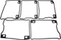 Lower Rocker Cover Gasket Evo 5/Pk Oe#17355 92