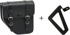 Ibiza Saddlebag Black Left W/O Base