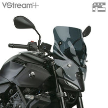 Load image into Gallery viewer, Vstream Windscreen Plus Short Dark Tint Yam