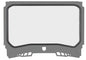 Pro Xp/4 Front Windshield Titanium Matte Metallic