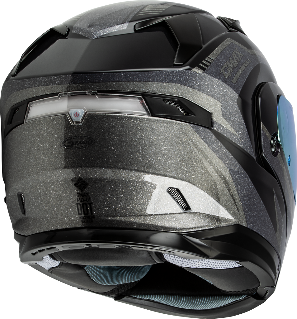 Md 01 Volta Helmet Grey/Silver Metallic Xs
