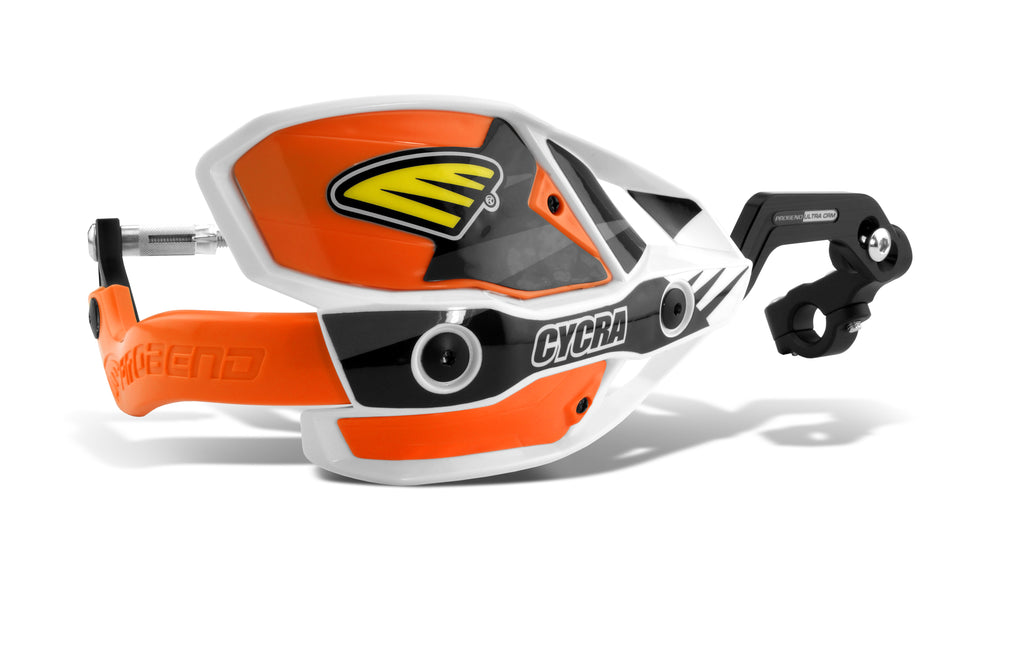 Crm Ultra 1 1/8 In. Clamp W/White Shields/Orange Covers