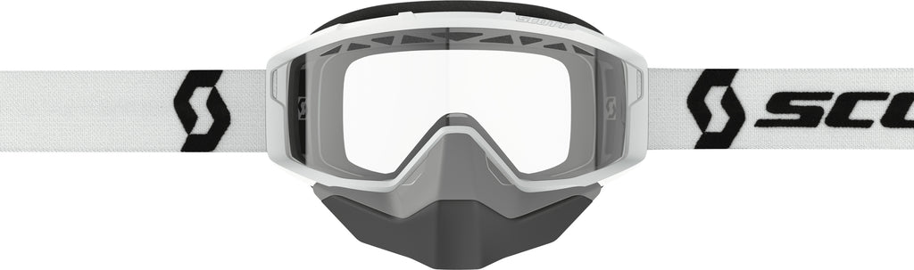 Primal Snowcross Goggle White Clear Lens