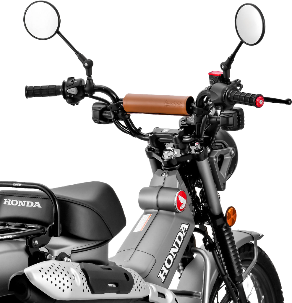 Handlebar Bar Pad Set 200mm Brown Pad W/220mm Brace