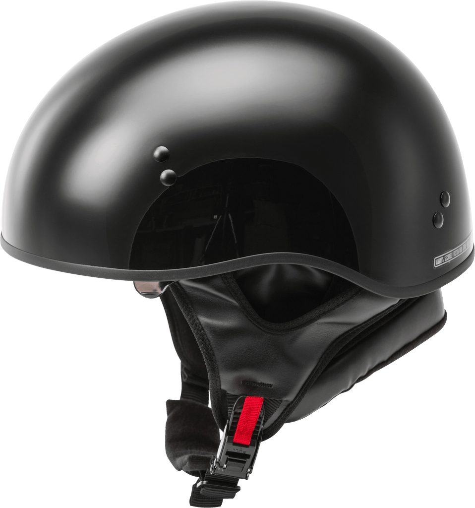 Hh 65 Half Helmet Naked Black Xl