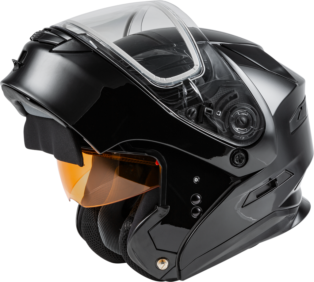 Md 01s Modular Snow Helmet Black 3x