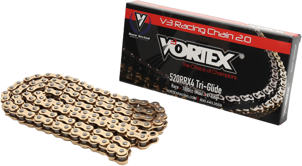 Chain Rx4 X Ring 520 120l Gold