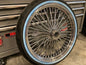 BIG SPOKE FRONT WHEEL/TIRE PACKAGE CHROME 21X3.5