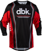 Kinetic Dbk Jersey Black/Red/White Xl