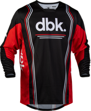 Load image into Gallery viewer, Kinetic Dbk Jersey Black/Red/White Lg