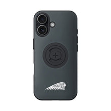 Load image into Gallery viewer, Indian Phone Case W/Headdress Iphone 17 Gray W/Logo