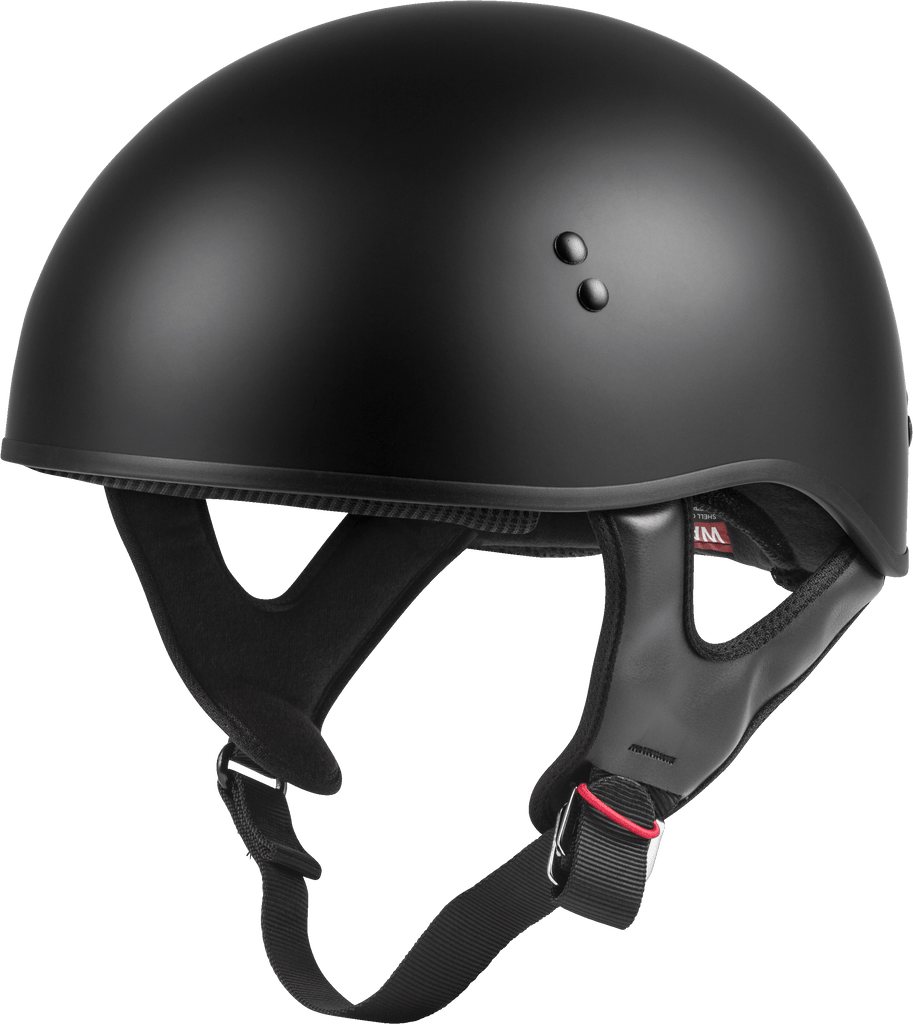 Hh 45 Half Helmet Naked Matte Black Md