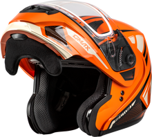Load image into Gallery viewer, Md 04s Sector Snow Helmet Orange/Black 3x