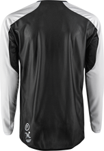 Load image into Gallery viewer, Gravity Dig Long Sleeve Jersey Black/White Lg