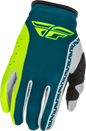 Youth Lite Gloves Grey/Lime/Teal Yl