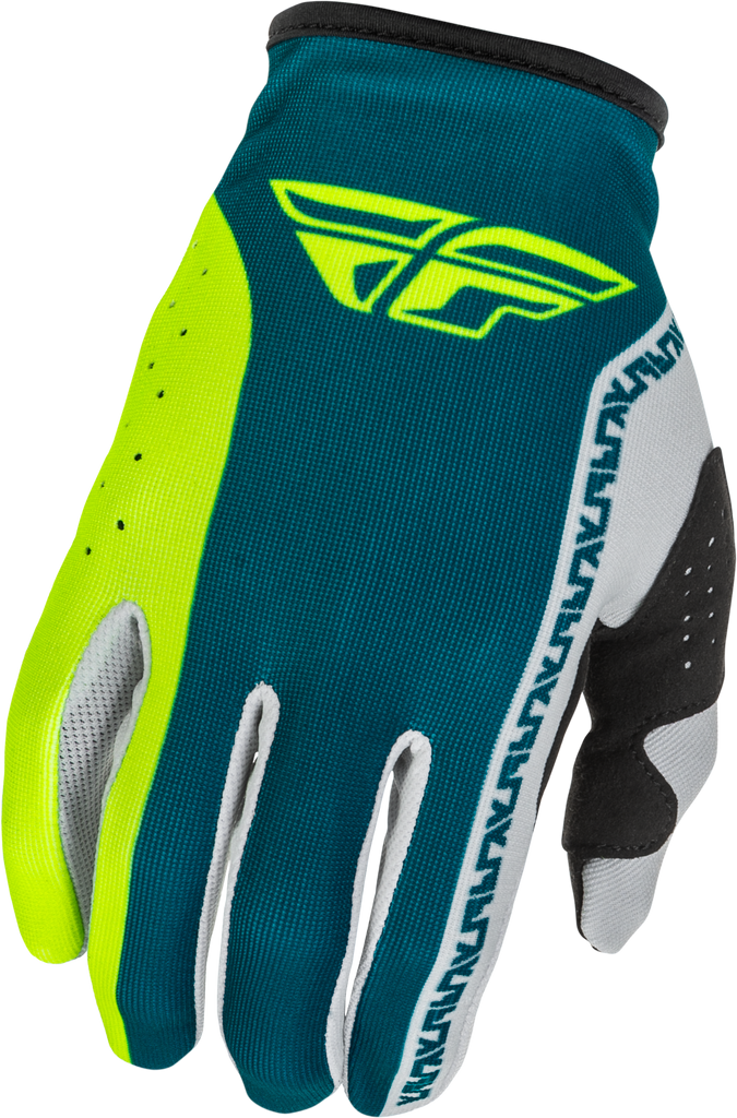 Lite Gloves Grey/Lime/Teal Xl