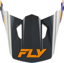 Load image into Gallery viewer, Yth Kinetic Scrap Helmet Visor White/Orange/Blue/Grey Ys Yl