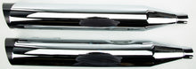 Load image into Gallery viewer, Comp S Slip On Tc Flh/Flt Chrome W/Black Slash Endcap