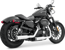 Load image into Gallery viewer, Signature Slip Ons 3.25" Chrm W/Blk Tip `14 20 Sportster