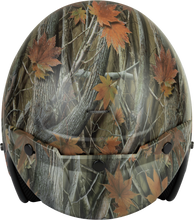 Load image into Gallery viewer, Of 2 Open Face Helmet Leaf Camo Lg