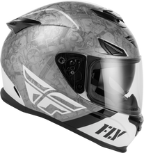 Load image into Gallery viewer, Sentinel Mech Helmet Black/White/Grey 2x