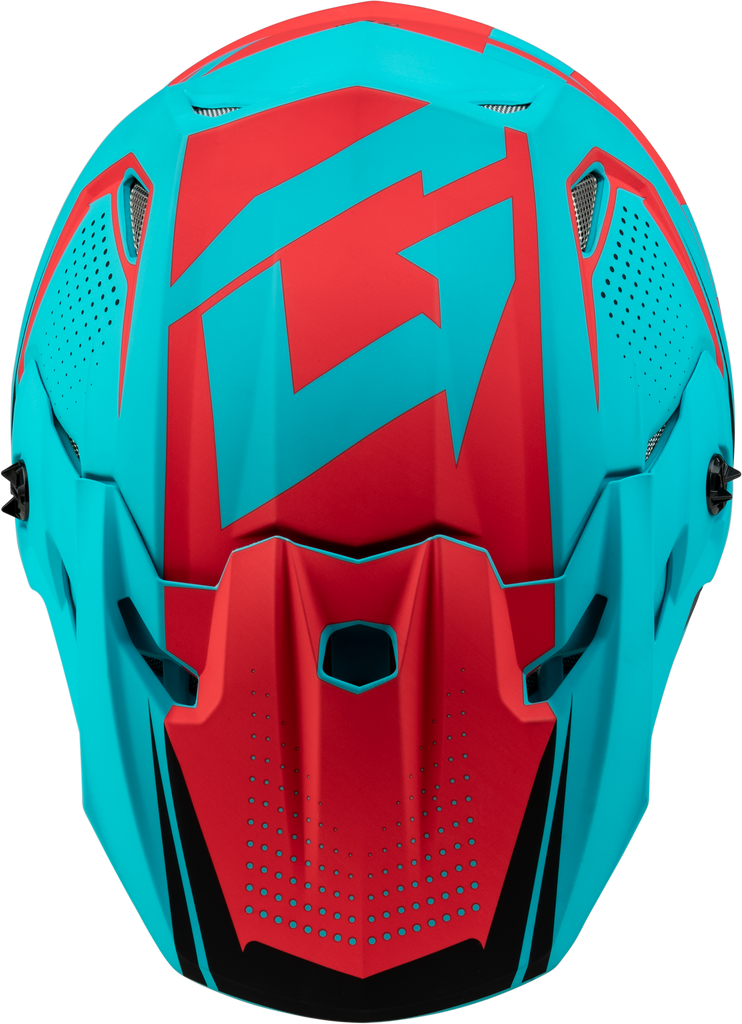 Mx 96 502 Helmet Matte Blue/Red  Lg