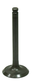 Close-up of NAMURA engine exhaust valve showing metal valve head and stem, designed for efficient engine performance.