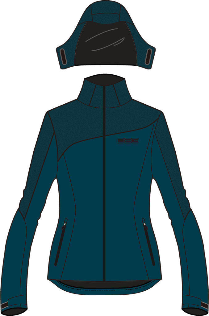 Malea Softshell Jacket Navy Heather 2x