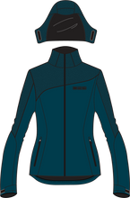 Load image into Gallery viewer, Malea Softshell Jacket Navy Heather 2x