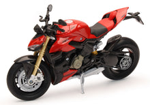 Load image into Gallery viewer, 1:12 Scale Naked Bike Ducati Street Fighter V4 (Red)