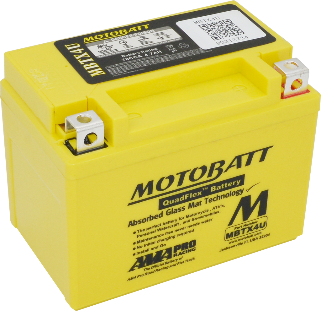 Battery Mbtx4u Sealed Factory Activated