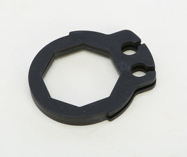 ODI Mx V2 Throttle Cam grip component for motorcycle throttle control, shown in black with textured surface for improved grip.