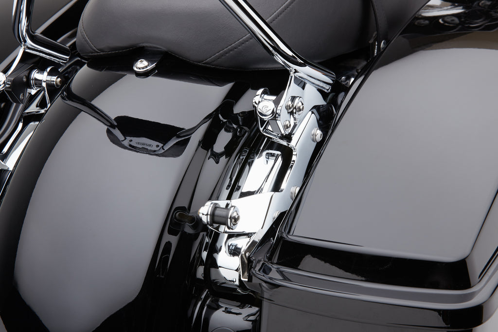 Backrest Mounting Kit Chrome Flh/Flt 14 25
