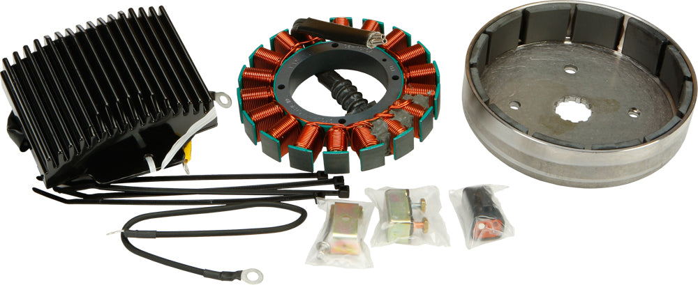FXST, FLST 45 Amp Three Phase Alternator Kit