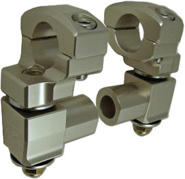ROX anti-vibration handlebar risers featuring 2 1/4