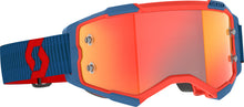 Load image into Gallery viewer, Fury Goggle Drk Blu/Neon Rd Org Chrm Wrks