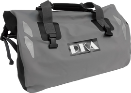 Rugged Motorcycle Duffel Bag Waterproof 30l Black/Grey