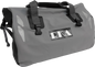 Rugged Motorcycle Duffel Bag Waterproof 30l Black/Grey