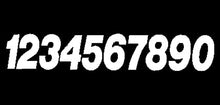 Load image into Gallery viewer, #8 4" White Pro Digits 3/Pk