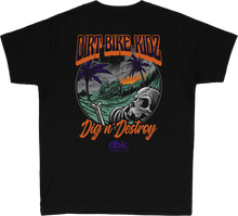 Load image into Gallery viewer, Boneyard Youth Tee Black Ys