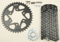 Sprocket/Chain Kit Stl/Stl 16/41t Sil Rx3 520 114l Blk
