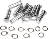 HardDrive Pivot Pin & Circlip Clutch `08-20 Flh Chrome 820-1505